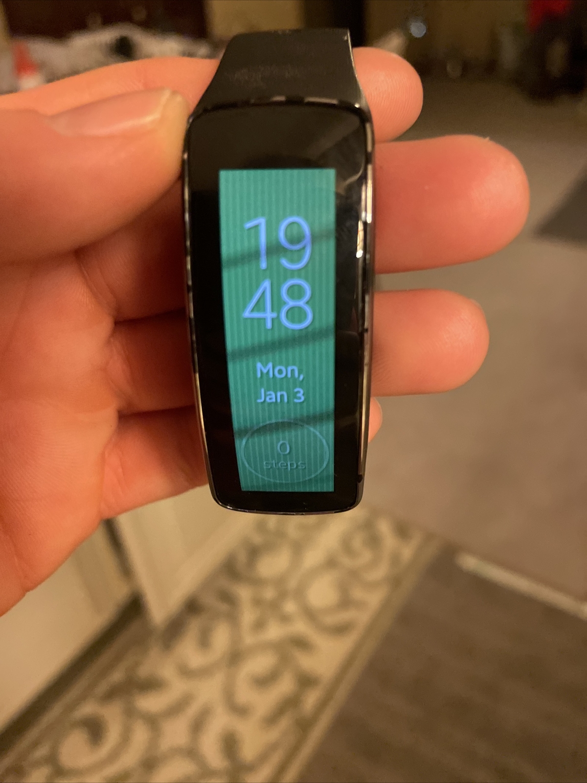Samsung Galaxy Gear Fit Smart Watch – Black (SM-R350)