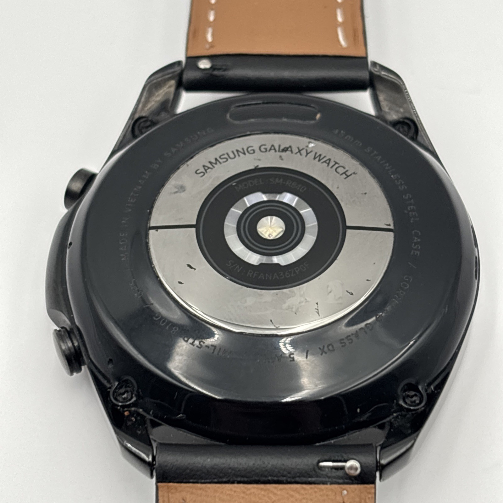 Samsung Galaxy Watch 3 45mm Stainless Steel SM-R840N Mystic Black Good Condition