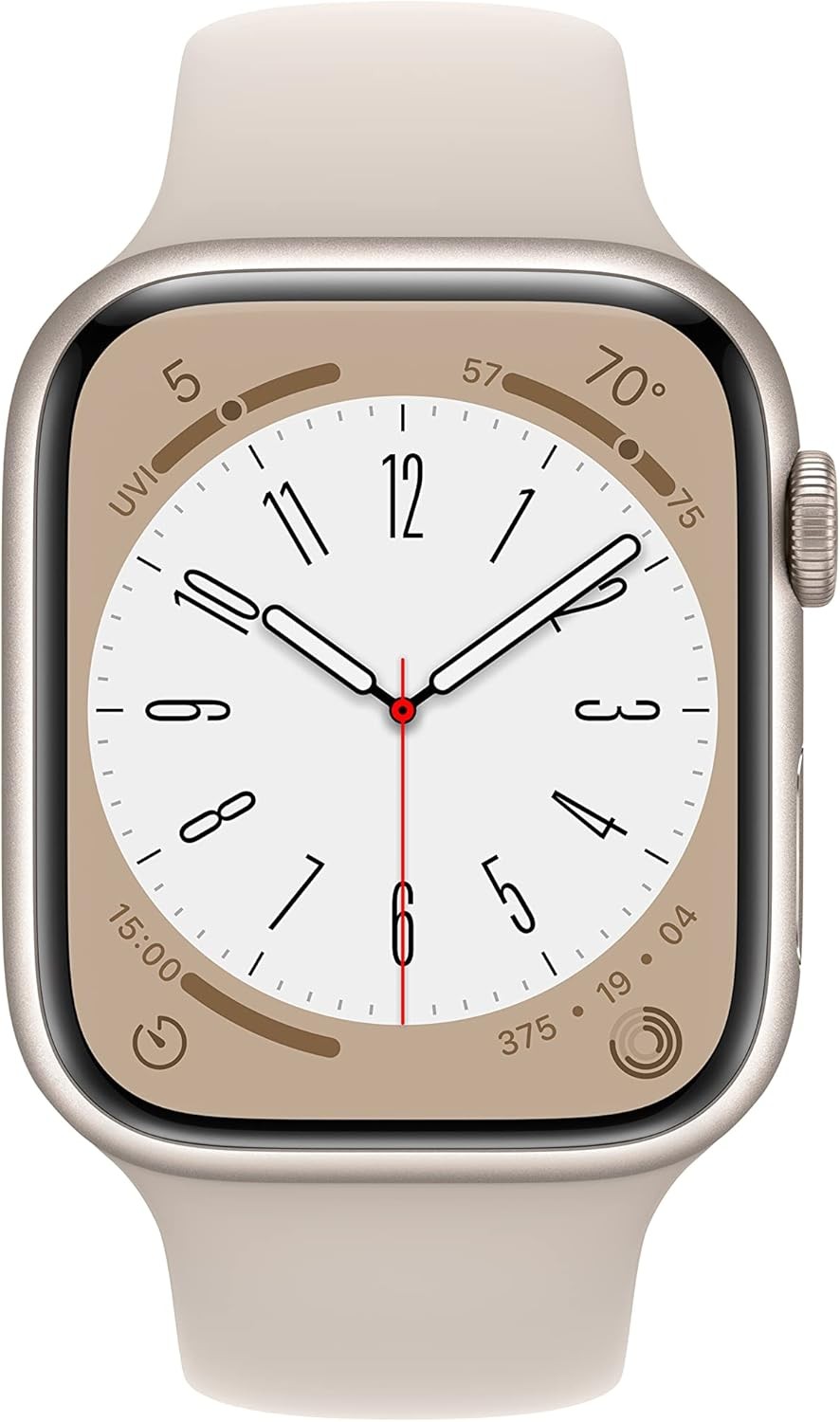 Apple Watch Series 8 Aluminum 41mm (GPS Only, No Cellular) Starlight (Good)