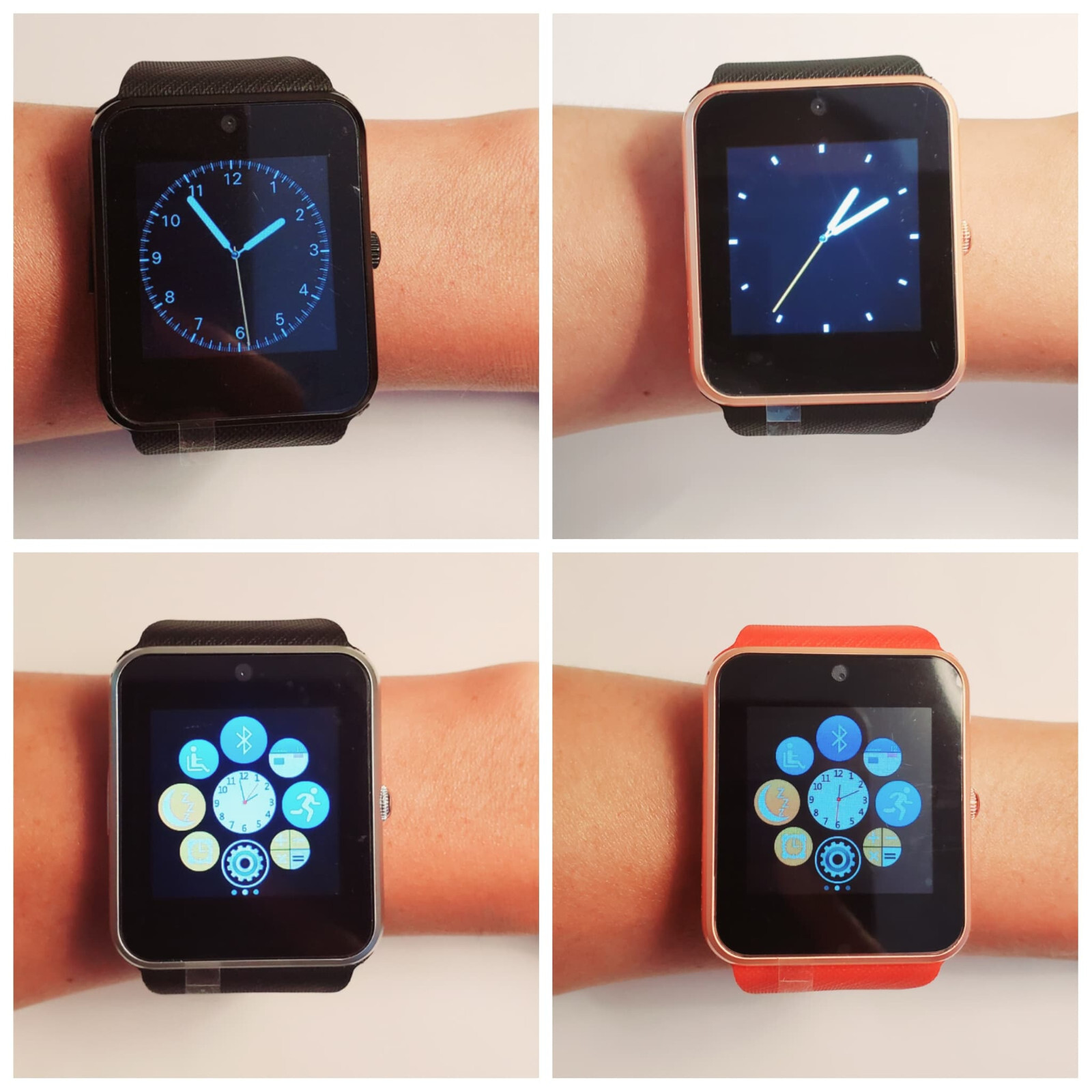 Bluetooth w/Camera Smart Watch Phone For Android Samsung phone