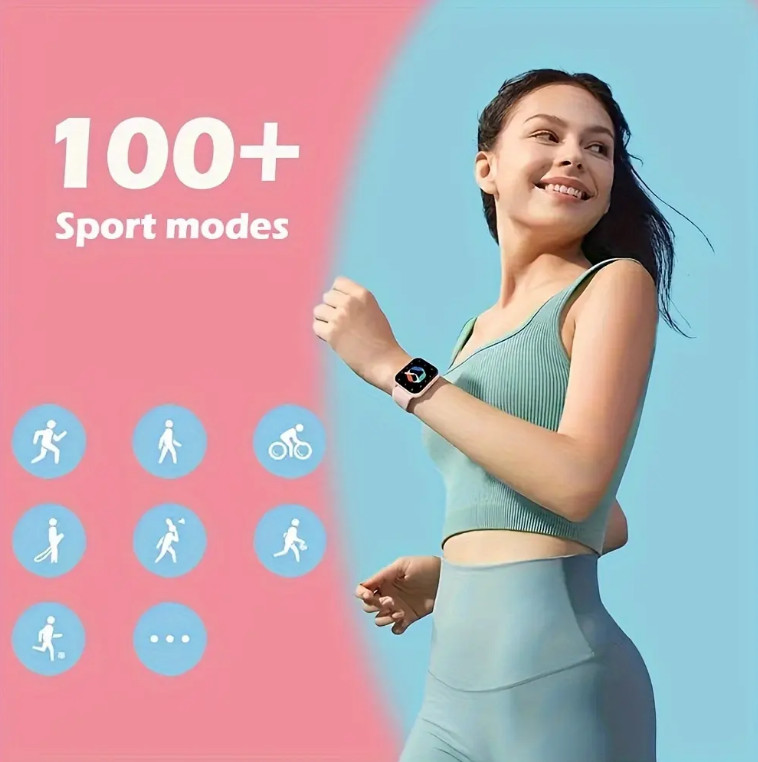Smart Watch BT Call Heart Rate Fitness Tracker Sport Waterproof for iOS Android