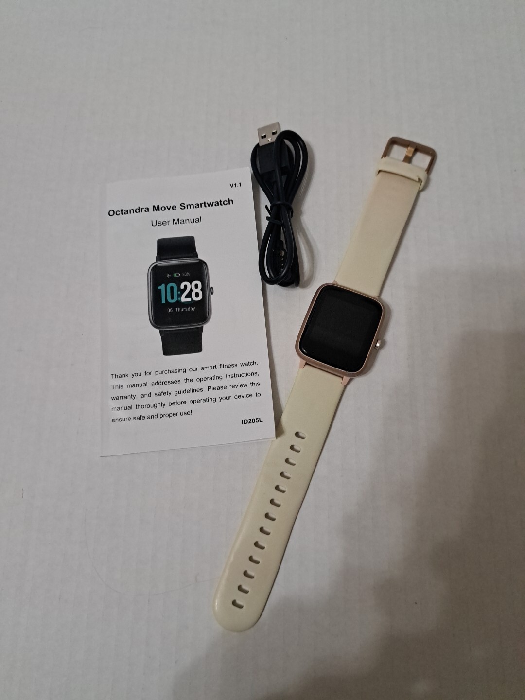 OCTANDRA Move VeryFitPro Smart Watch HR Heart Rate Sleep Monitor