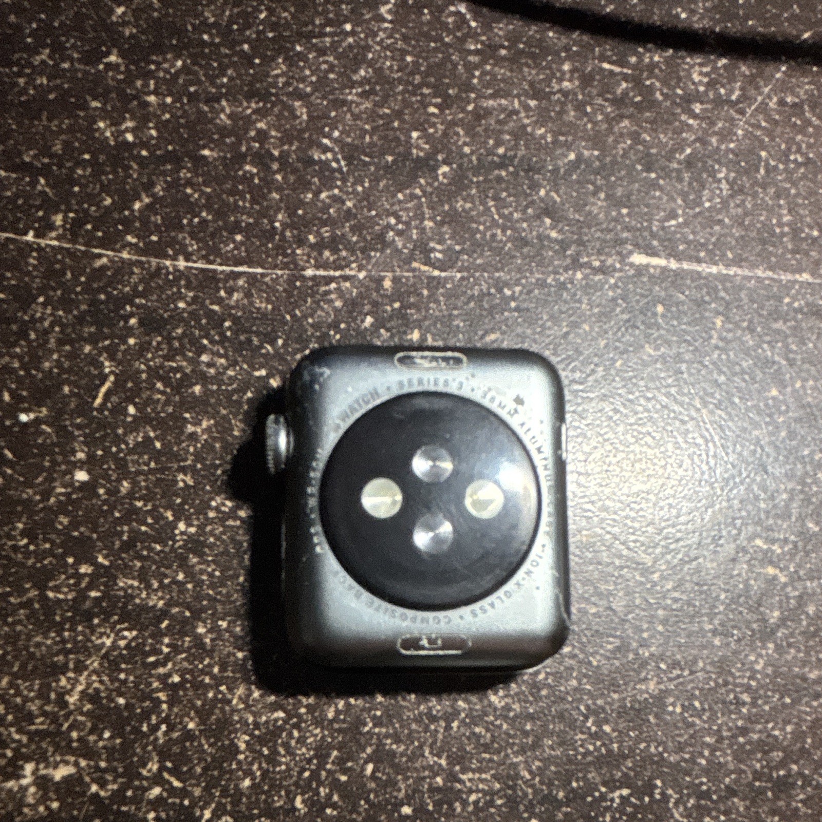 Apple Watch Series 3 38mm Space Gray Aluminum Case Heart Rate Monitor GPS