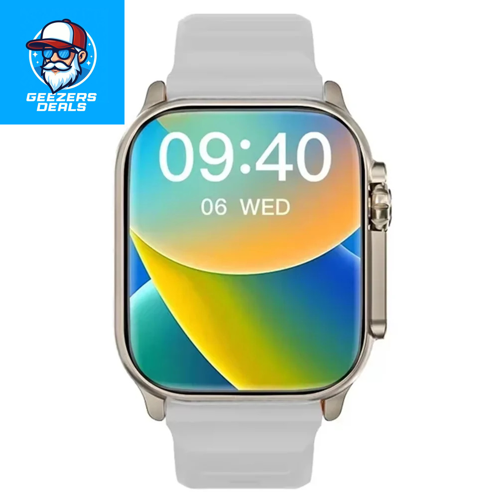 2026 New Men Smart Watch 2.01 Inch HD Screen Bluetooth Call Health Fitness Track