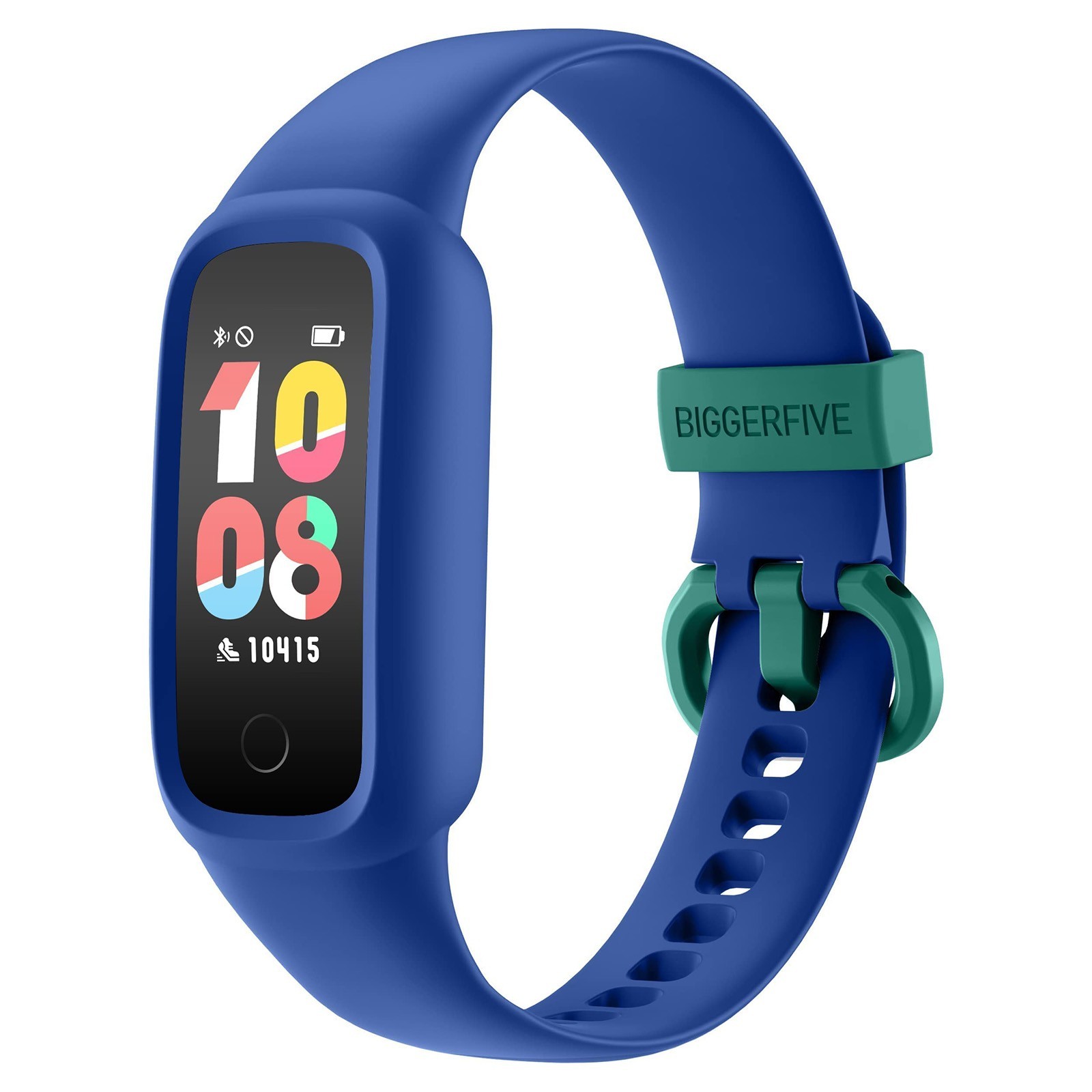 BIGGERFIVE Vigor 2 L Kids Fitness Tracker Watch for kid Activity Tracker Black