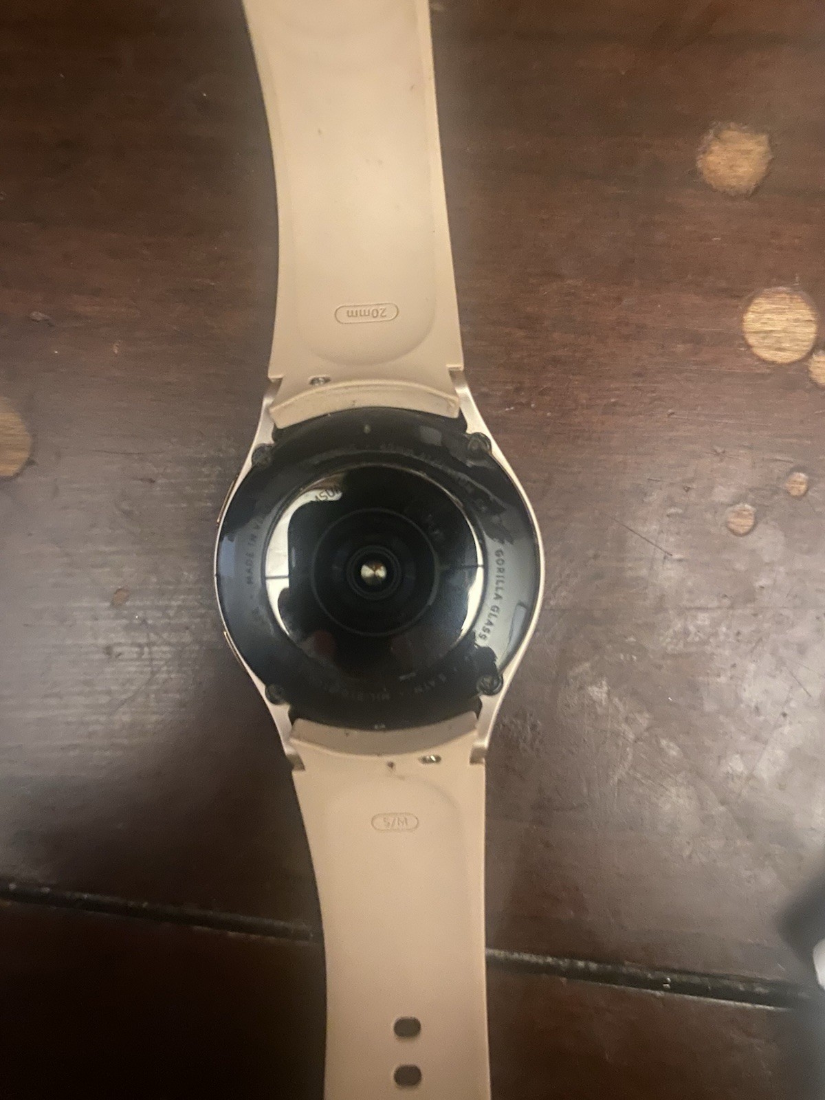 Samsung Galaxy Watch4 SM-R865 40mm Aluminum Case with Sport Band – Pink Gold…