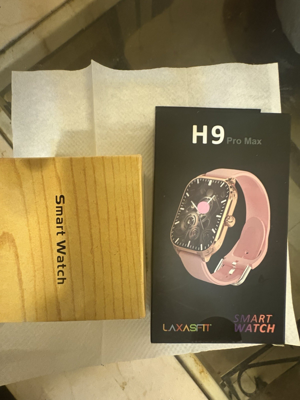 Smart Watch H9 Pro MAX 2.01-inch HD Display Bluetooth Call Message Alert Black