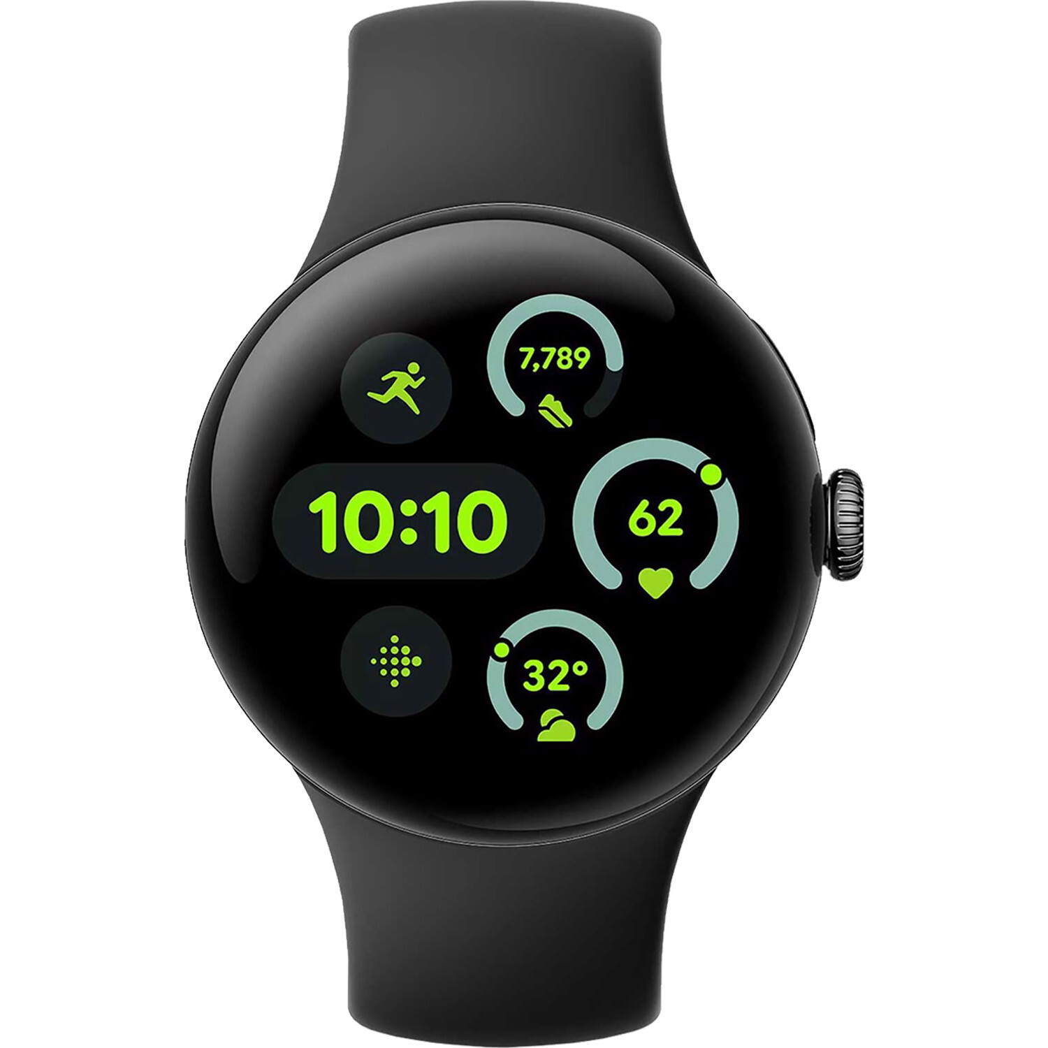 Google Pixel Watch 3 41mm Matte Black / Obsidian 32GB + 2GB WIFI + Bluetooth NEW