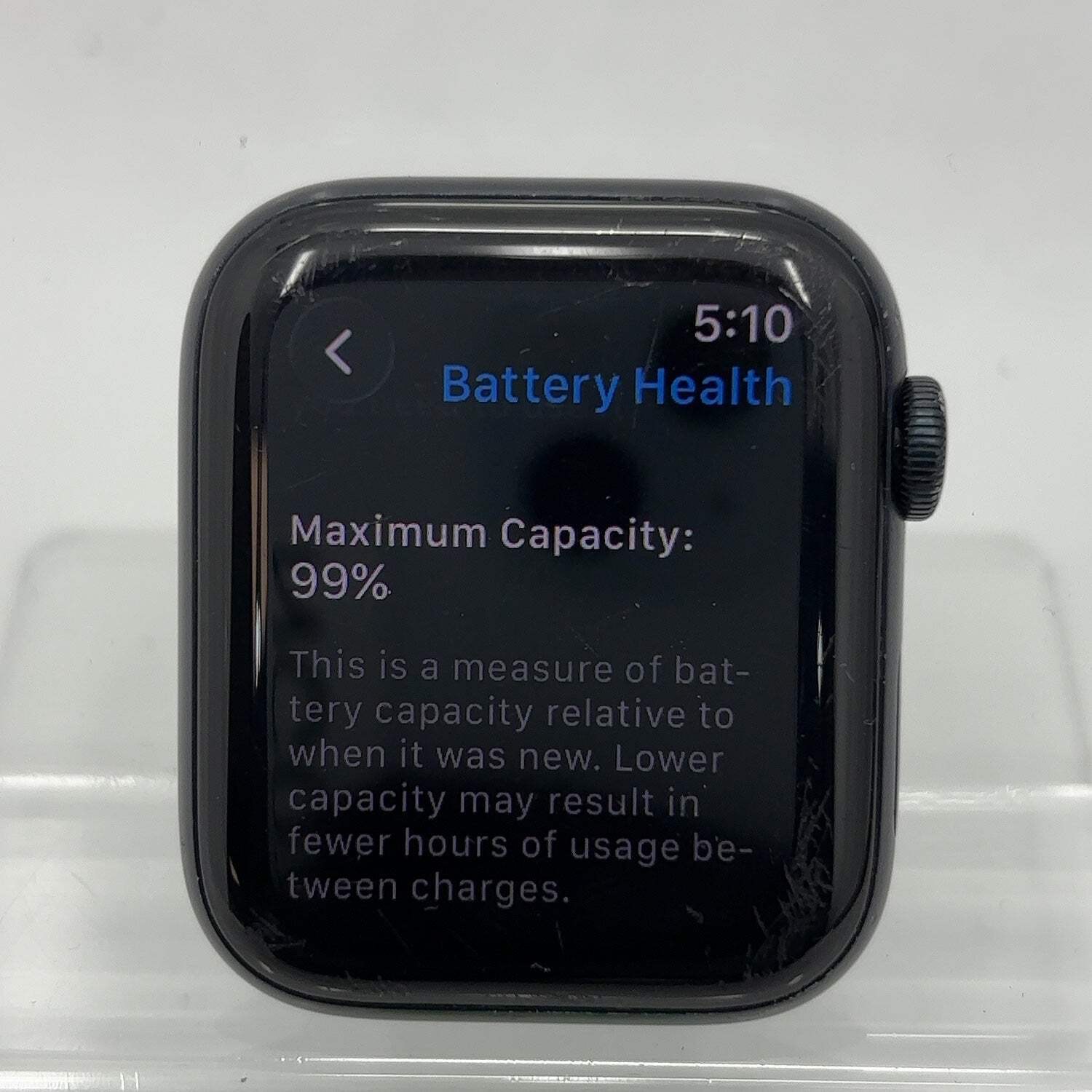 Unlocked Apple Watch SE 2nd Gen 44MM Midnight Aluminum MRH73LL/A Face Only