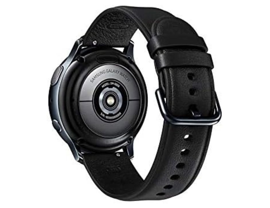 SAMSUNG Galaxy Watch Active2 LTE Smartwatch (Stainless Steel, 40mm, Black)