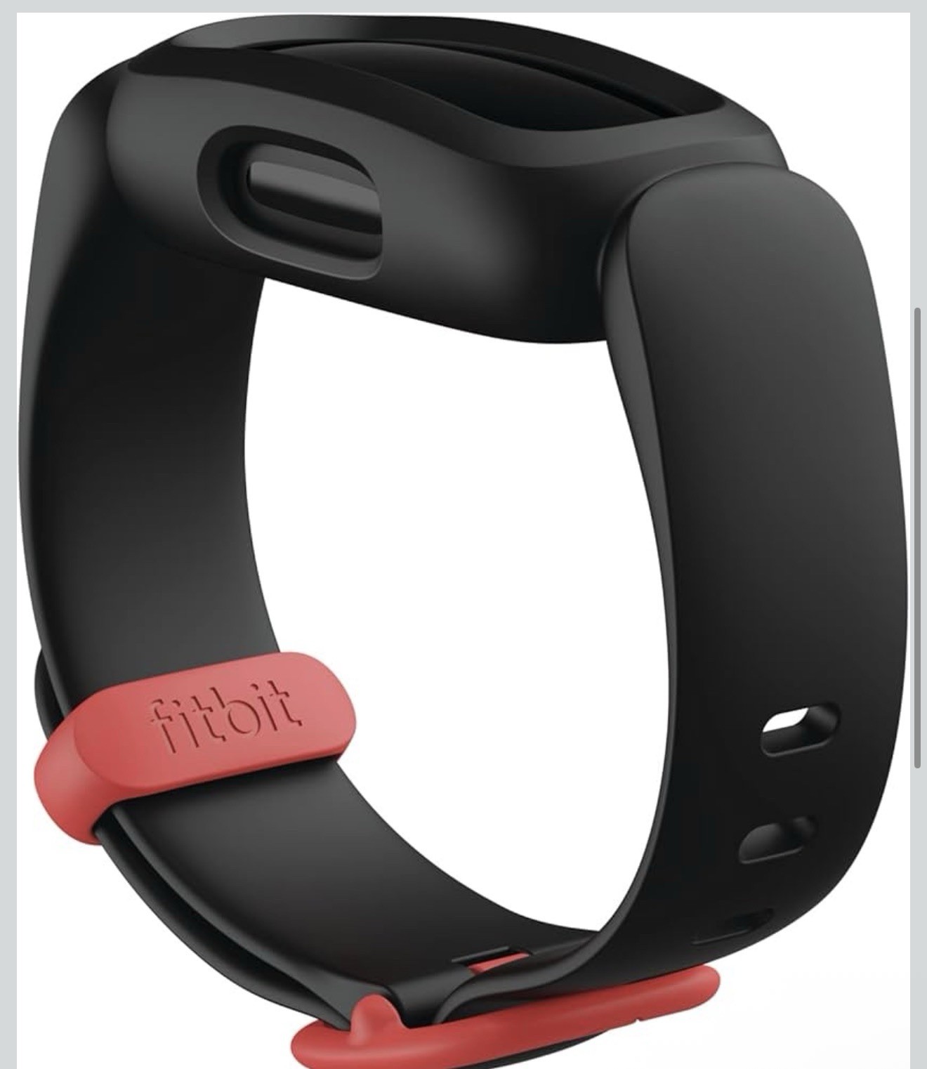 Fitbit Ace 3 Activity-Tracker for Kids 6+ One Size, Black/Racer Red