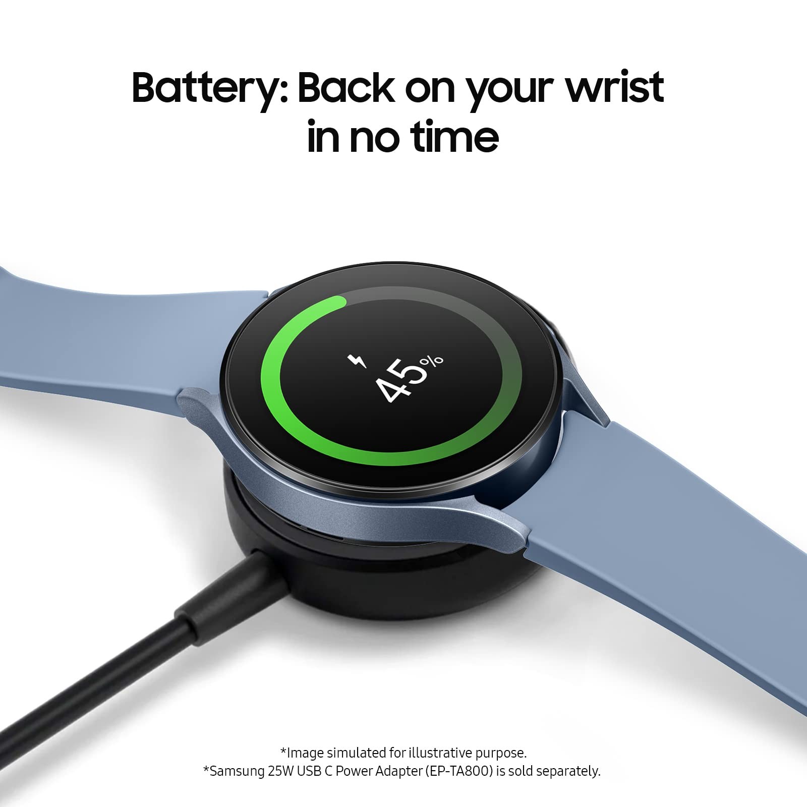 Samsung Galaxy Watch 5 40Mm Bluetooth Smartwatch W/Body Health Fitness And