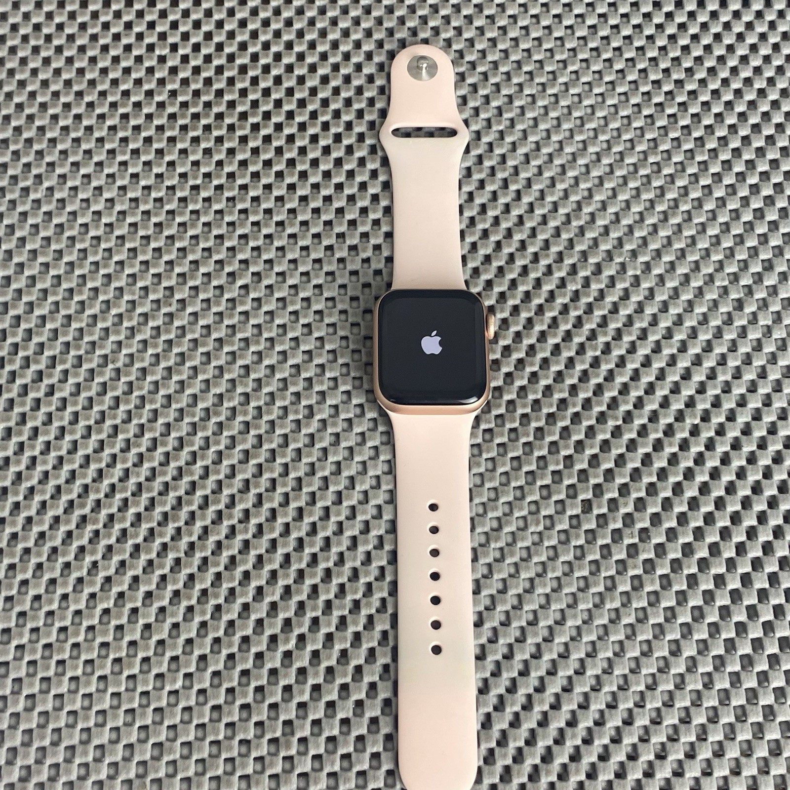 Apple Watch Series 6 40mm Gold Aluminum Case with Pink Sand Sport Band GPS