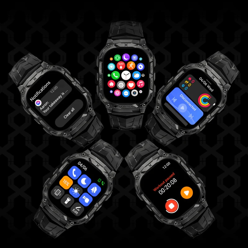 CARBINOX ” VESTA ” Tactical Military Smartwatch IP69 Waterproof – BRAND NEW