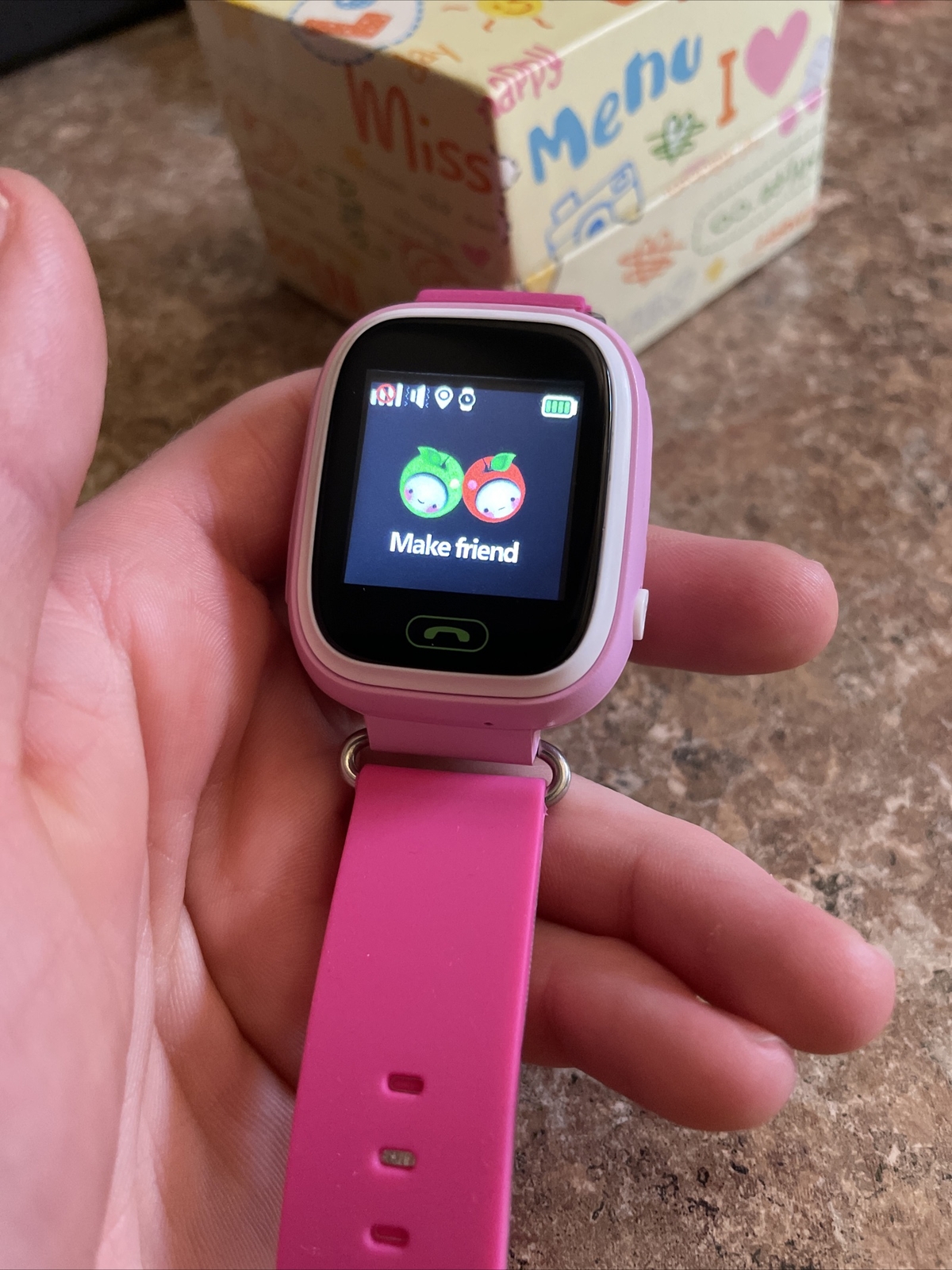 NEW kids Smartwatch GPS locator SeTracker 2 pink