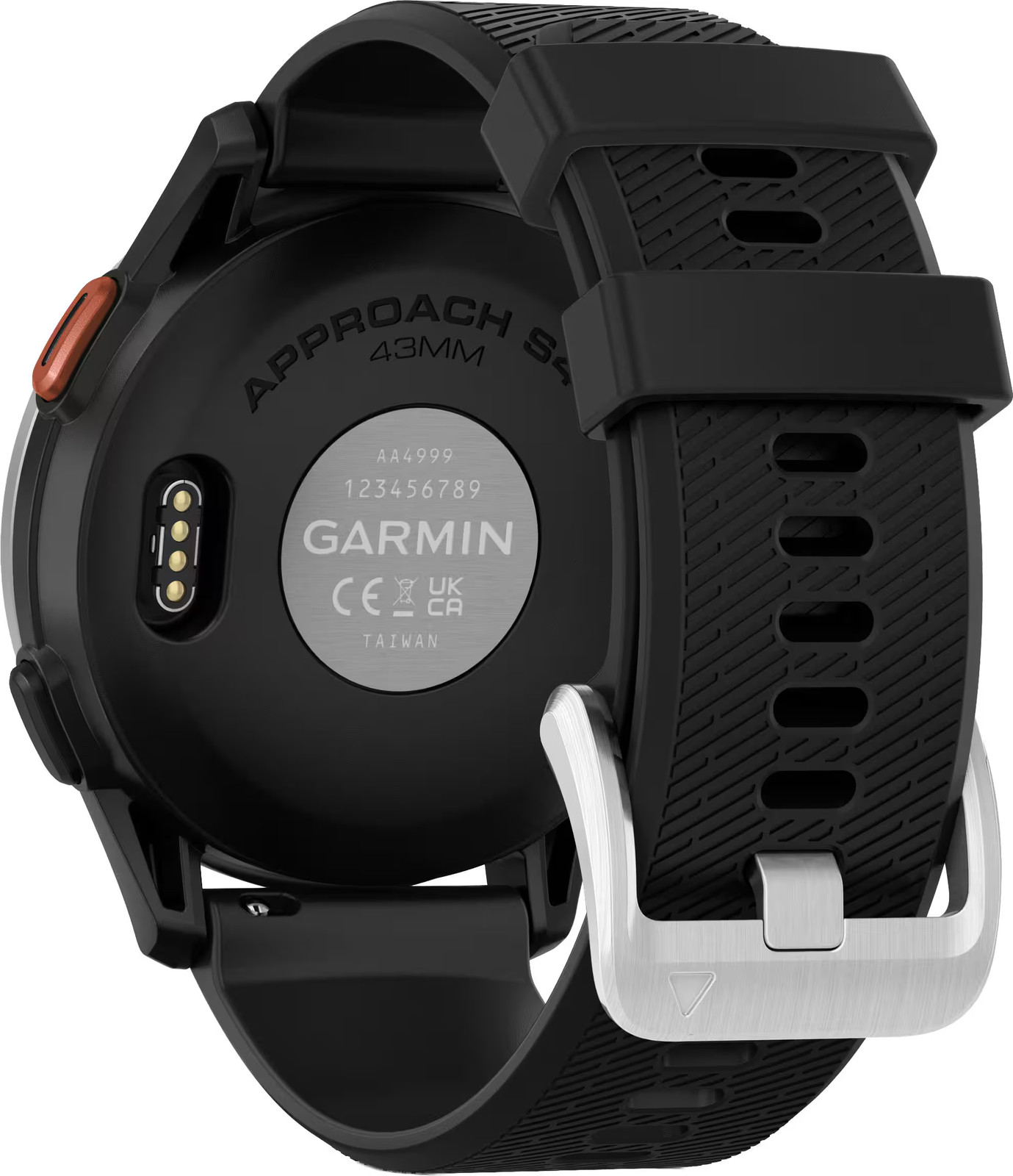 Garmin – Approach S44 GPS Smartwatch 43mm Anodized Aluminum – Silver Aluminum…