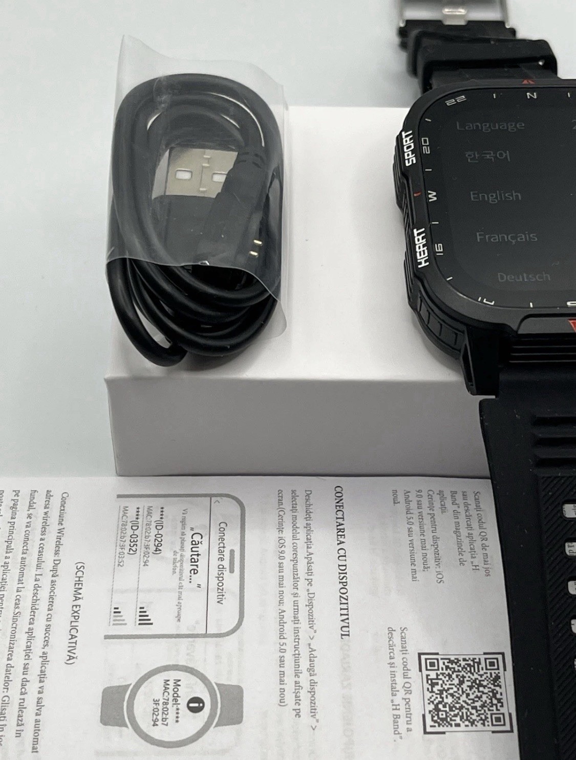 New Military Smart Watch Men Rugged Tactical Call 1100mAh Battery
