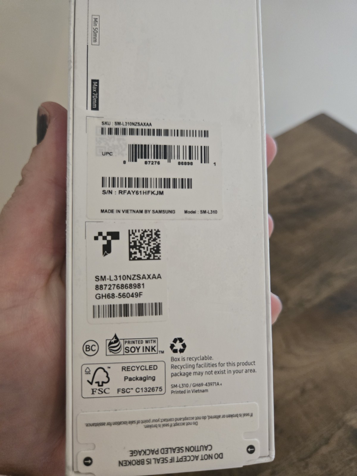 Samsung SM-L310NZSAXAA Galaxy Watch7 Smart Watch Silver Heart Rate Mon SEE NOTES