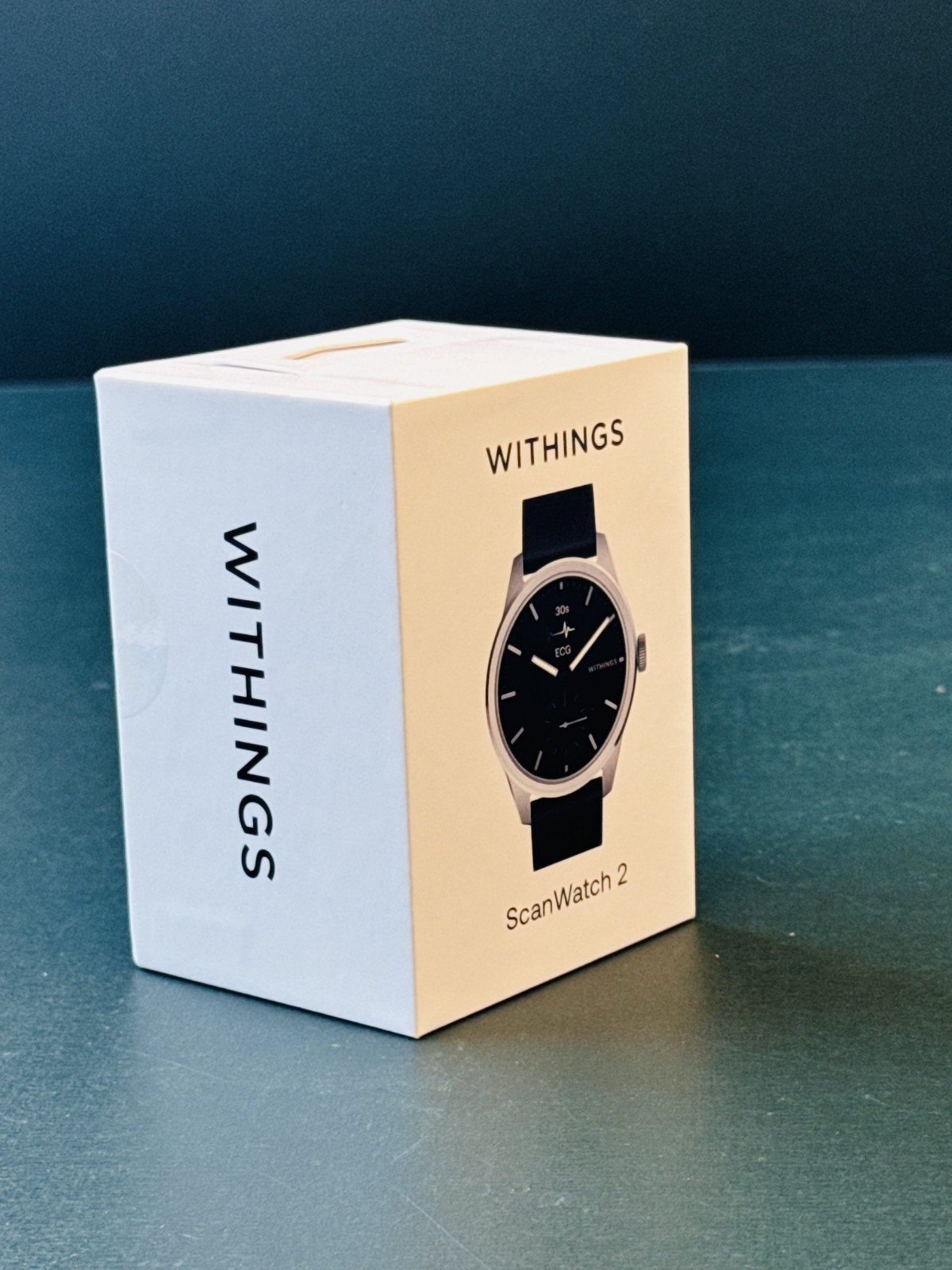 Withings ScanWatch 2 Hybrid Smartwatch 42mm Black Band Fitness Tracker NEW