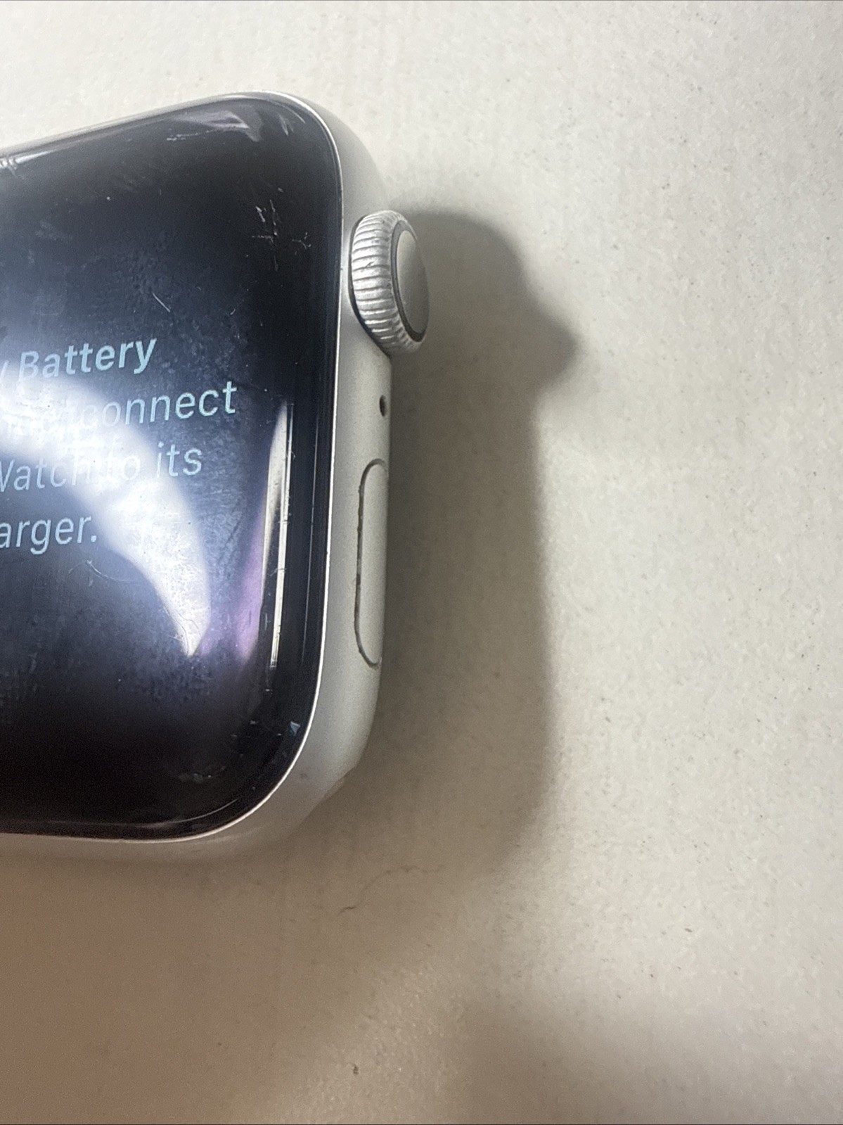 Apple Watch Series 4 Nike – GPS 44mm Aluminum Silver Watch Face Only