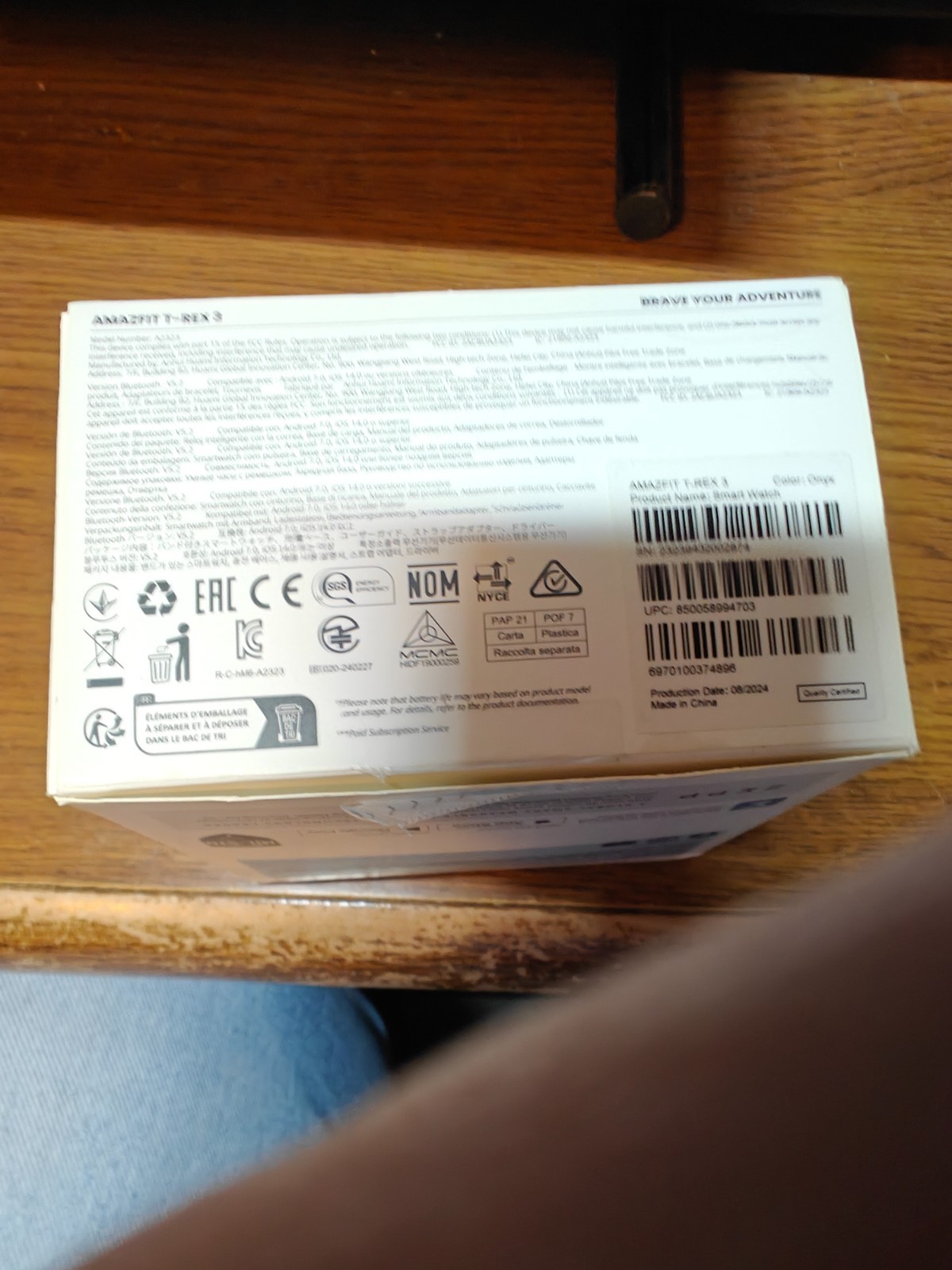 Amazfit T-Rex 3 Rugged/Military Smart Watch 48mm, GPS Used in box
