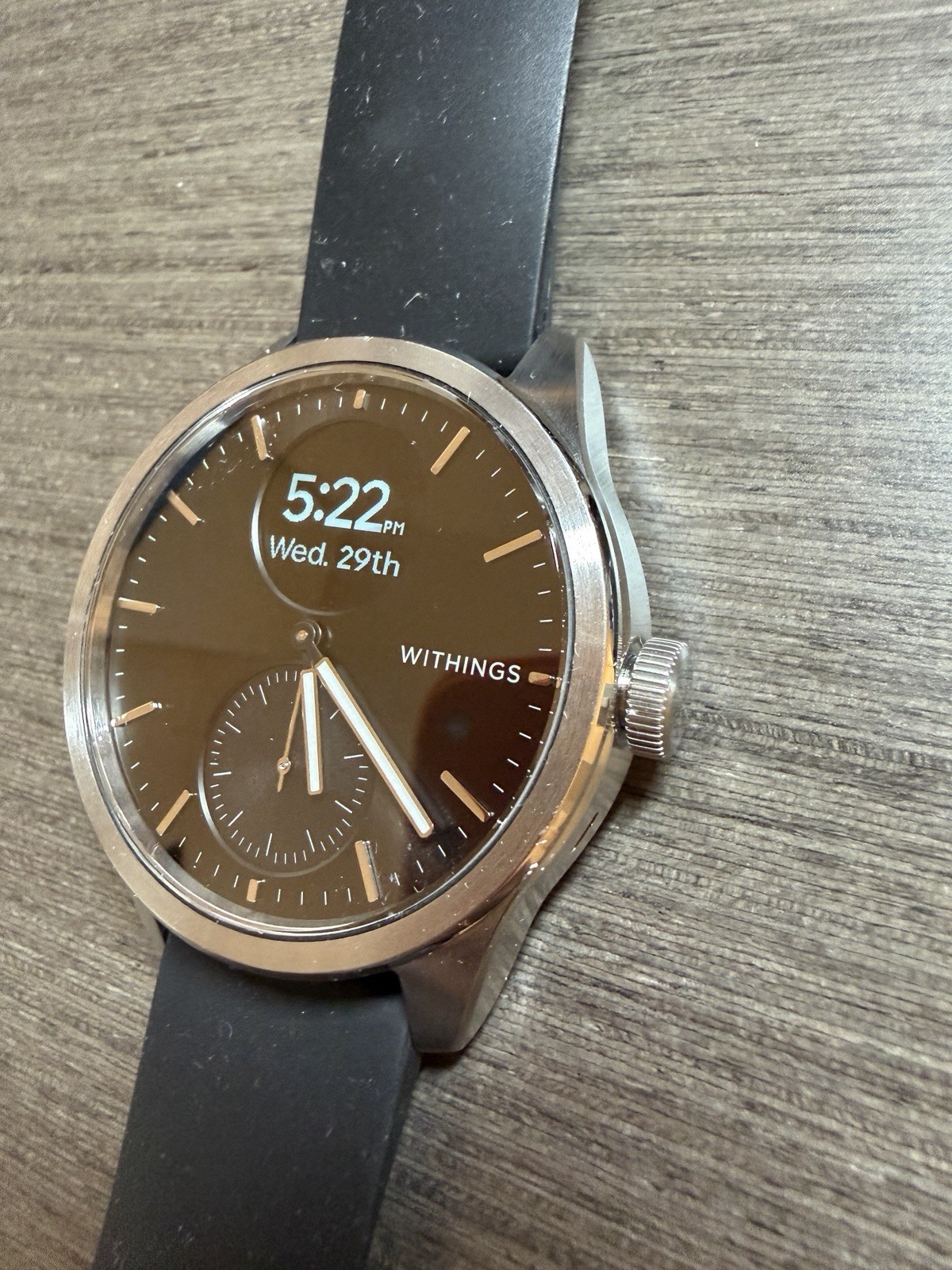 Withings ScanWatch 2 – Heart Health Hybrid Smartwatch – 42mm – Black/Silver