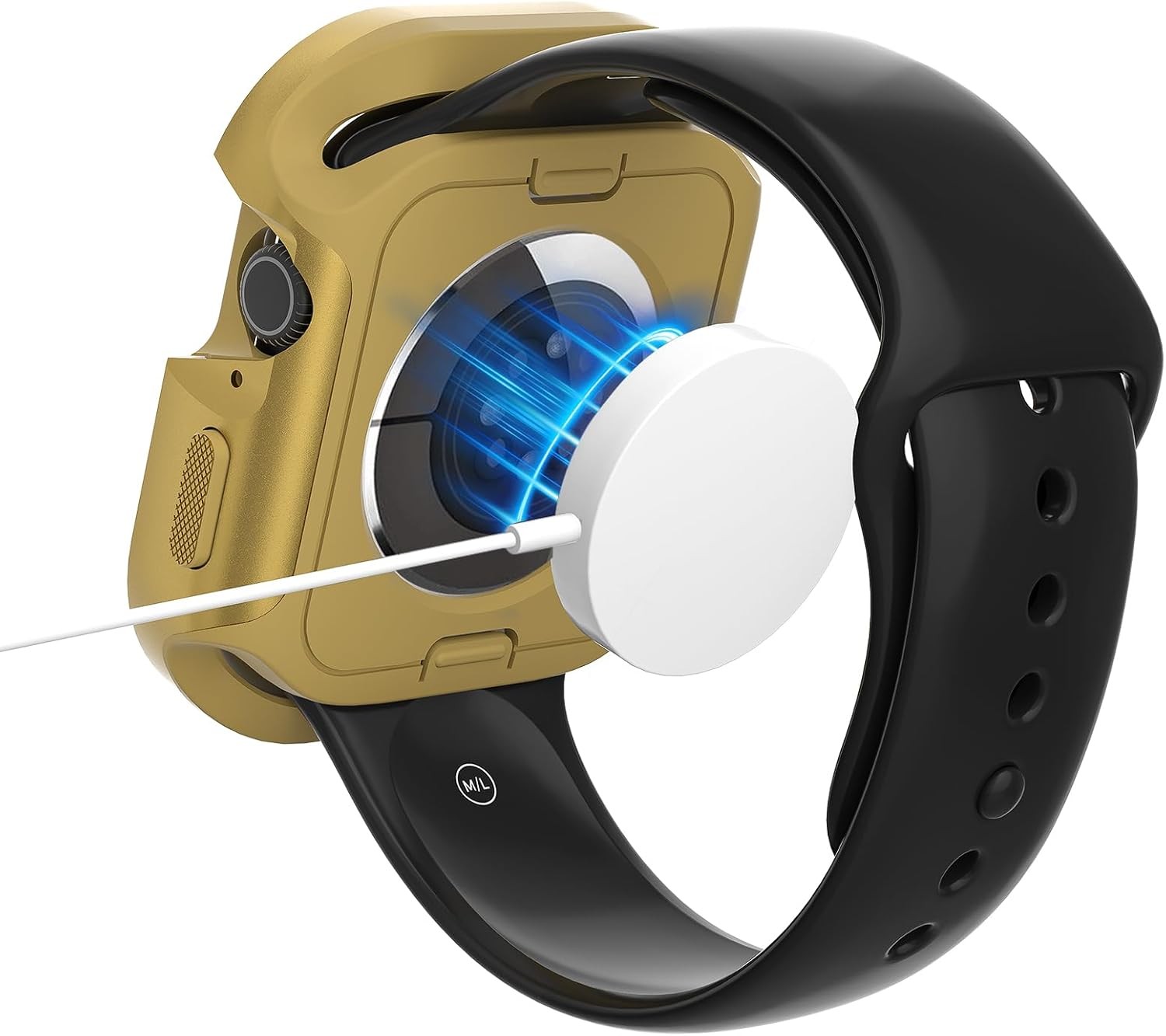 Military Grade Metal Case for Apple Watch Series 10/11 46mm Shockproof Bumper