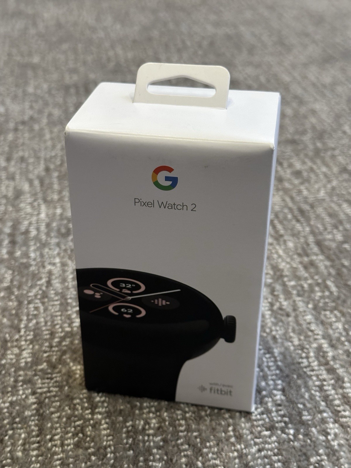 Google Pixel Watch 2 – Matte Black Case / Obsidian Active Band