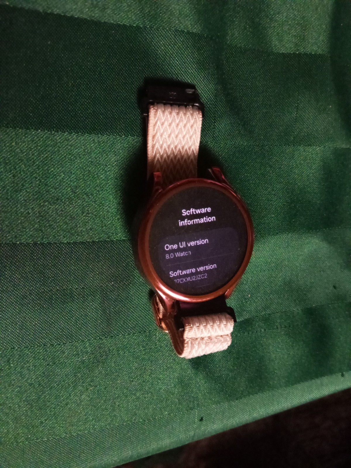 Samsung Galaxy Watch 4 Pink Lot WiFi + Bluetooth Very Good Sm R87c 16gb