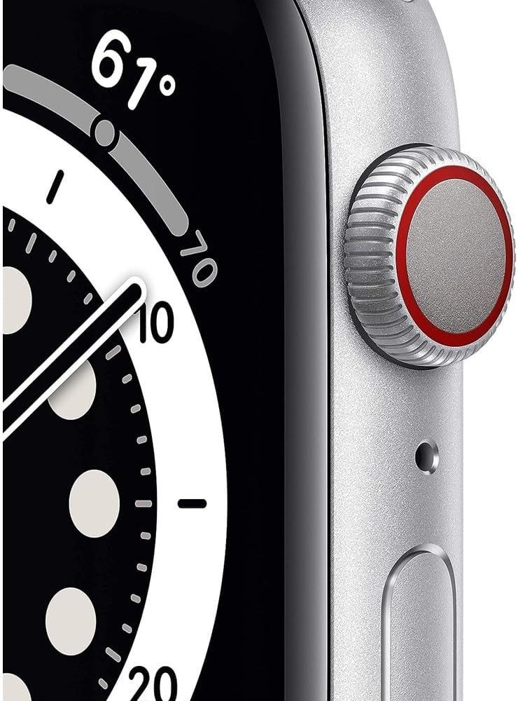 Apple Watch Series 6 Aluminum 40mm A2293 (GPS + Cellular) Silver (Very Good)