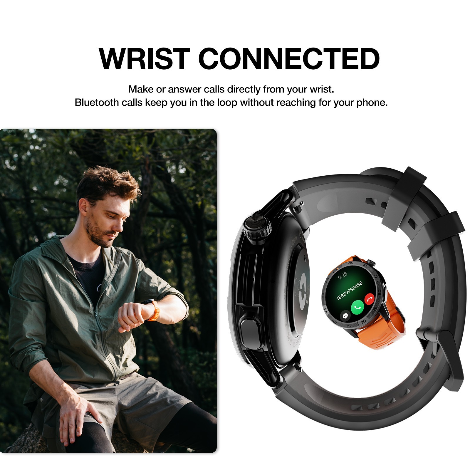 AGM Legion/Legion Pro Rugged Smart Watch GPS 5ATM IP68 Waterproof Smartwatch