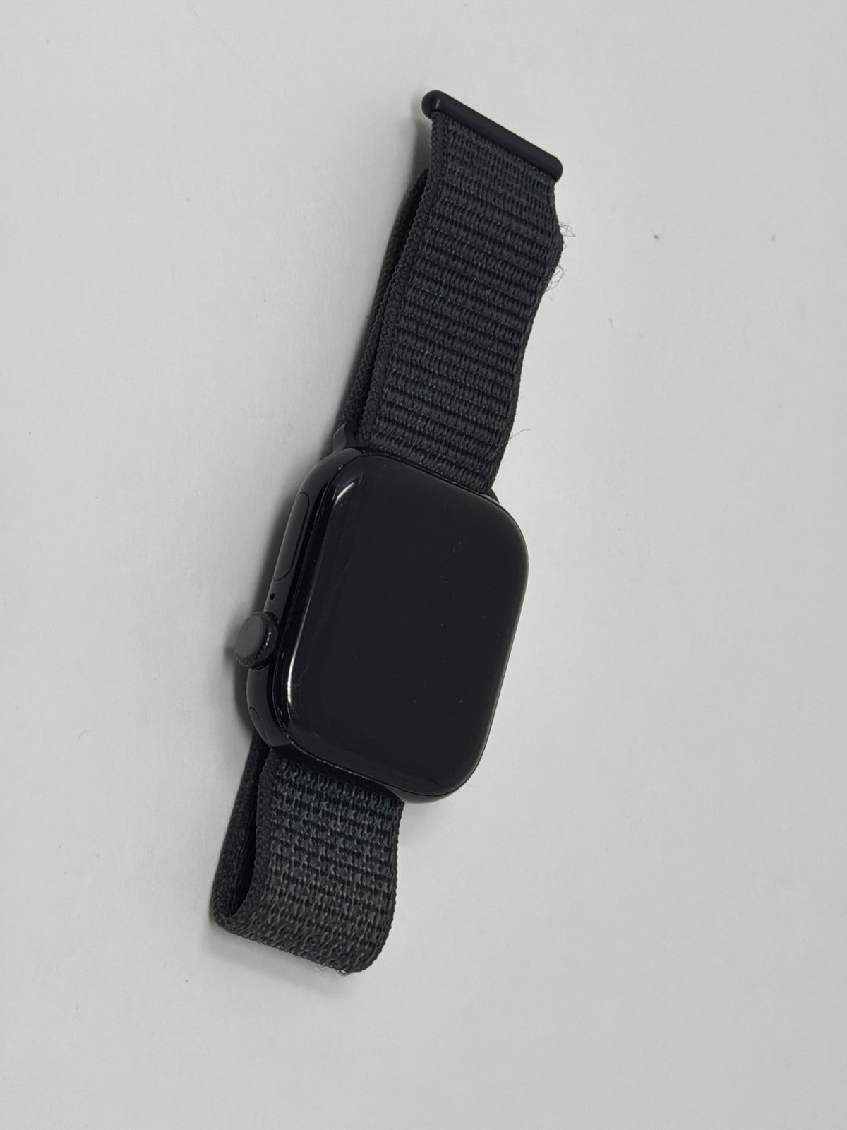 Apple Watch Series 10 42mm Jet Black Aluminum Case Ink Sport Loop GPS Only Used