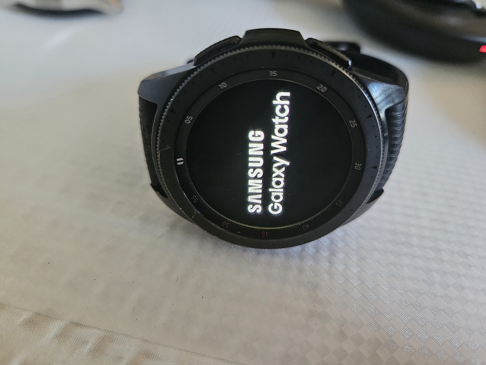 Samsung Galaxy Watch SM-R810 42mm Midnight Black Stainless Steel GPS. Read!!