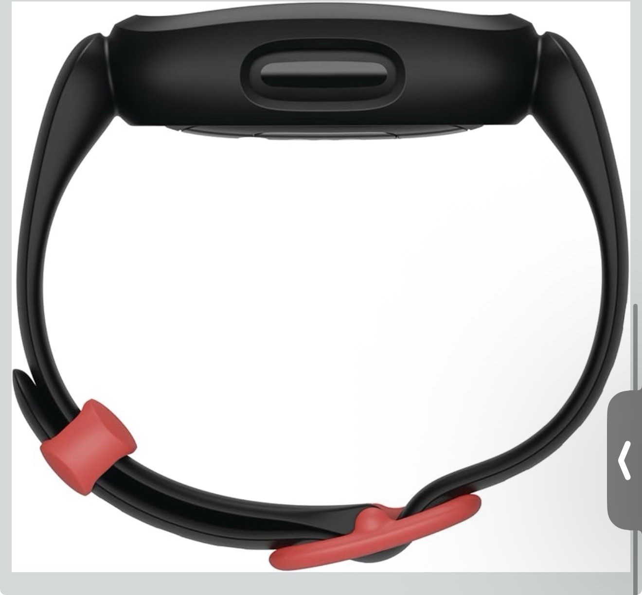 Fitbit Ace 3 Activity-Tracker for Kids 6+ One Size, Black/Racer Red