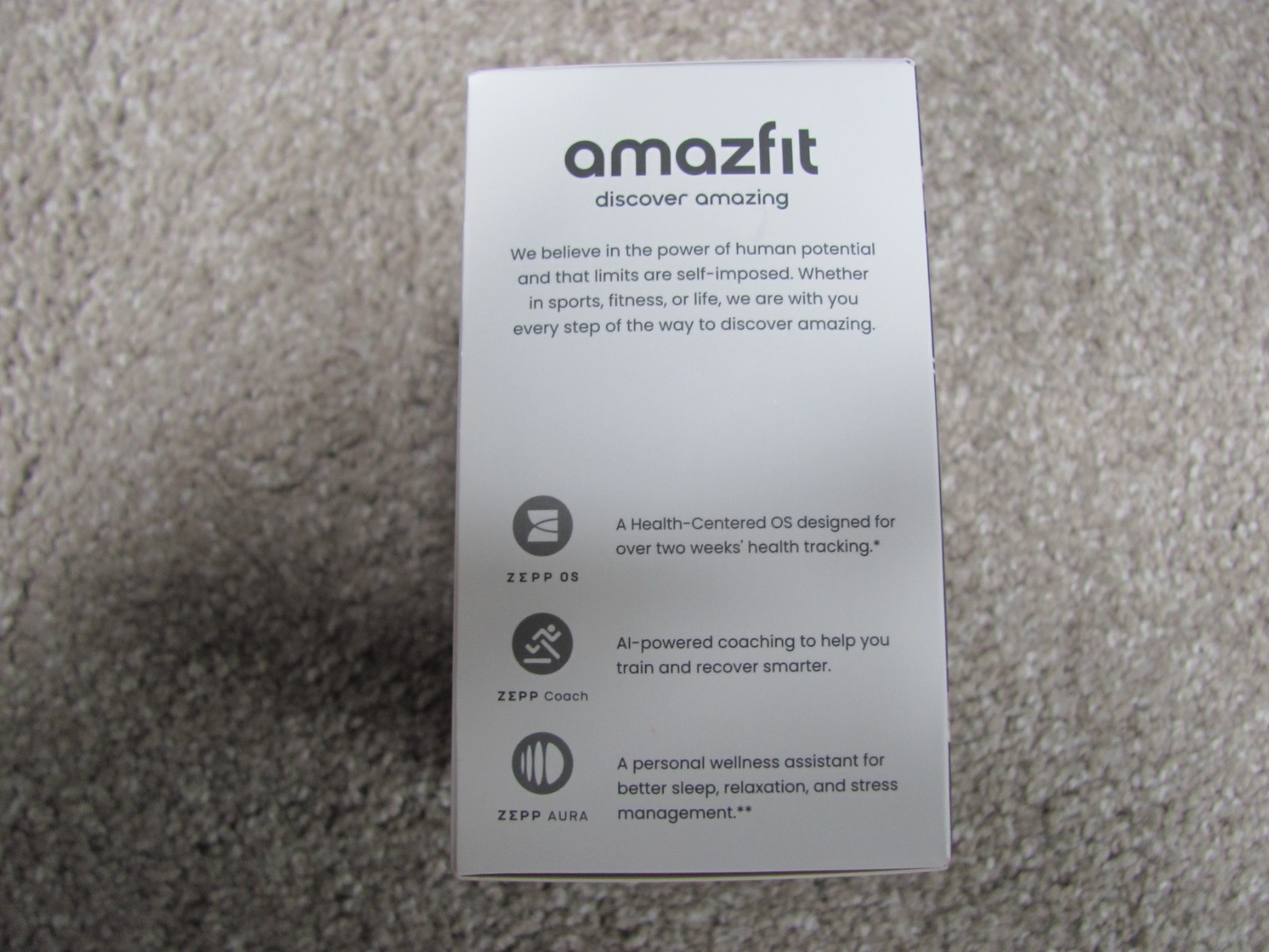 New Amazfit Active 2 Premium Version 44mm Fitness Smart Watch Black Leather