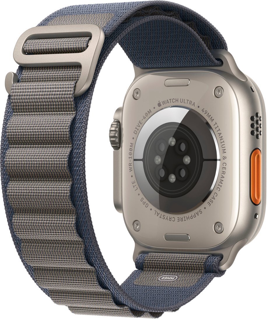 Apple Watch Ultra 2 GPS+Cellular 49mm Titanium Blue Alpine Loop M/L MREP3LW/A
