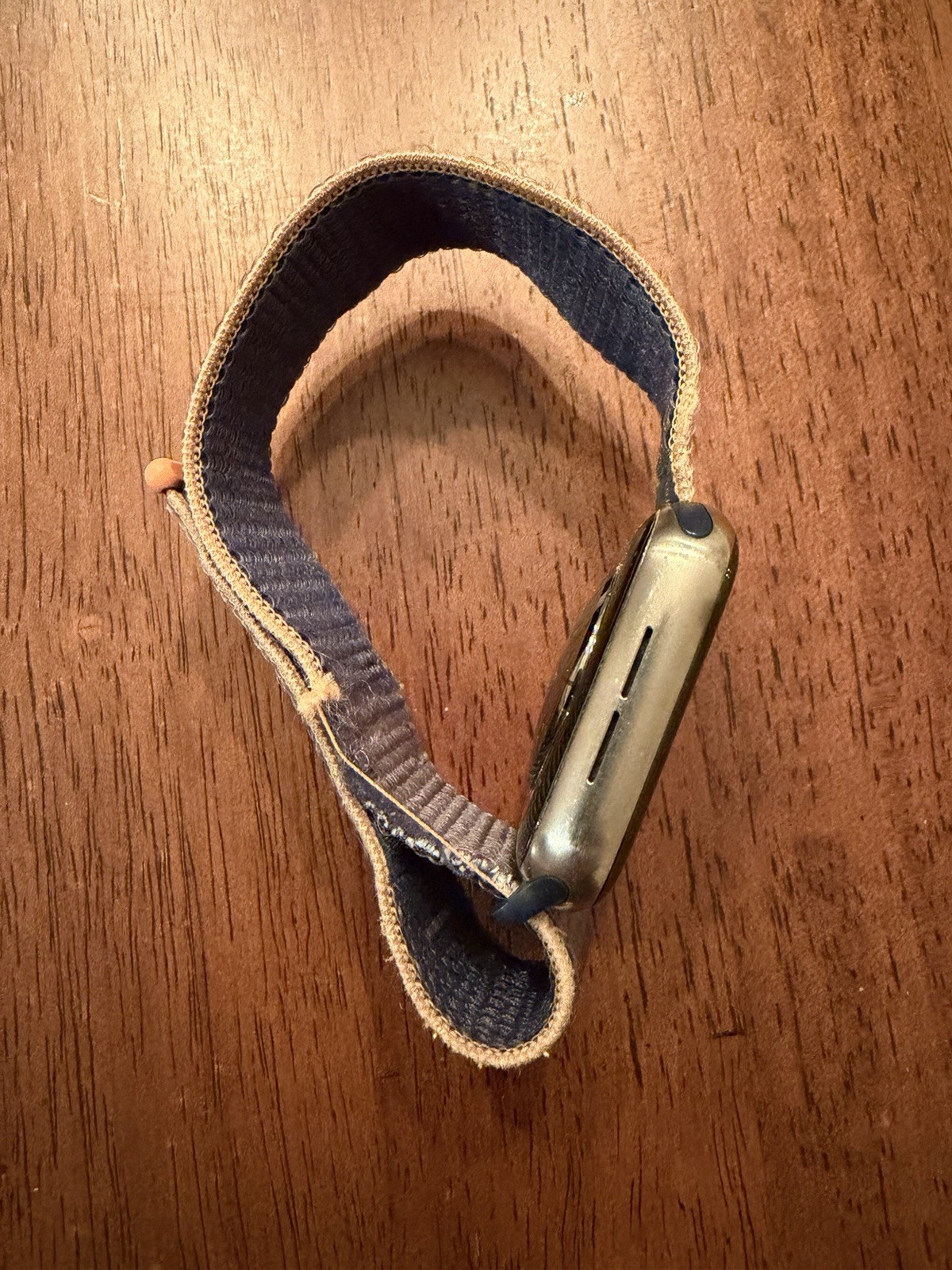 Apple Watch Series 6 GPS + Cellular, 44mm Titanium Case & Navy Sport Loop