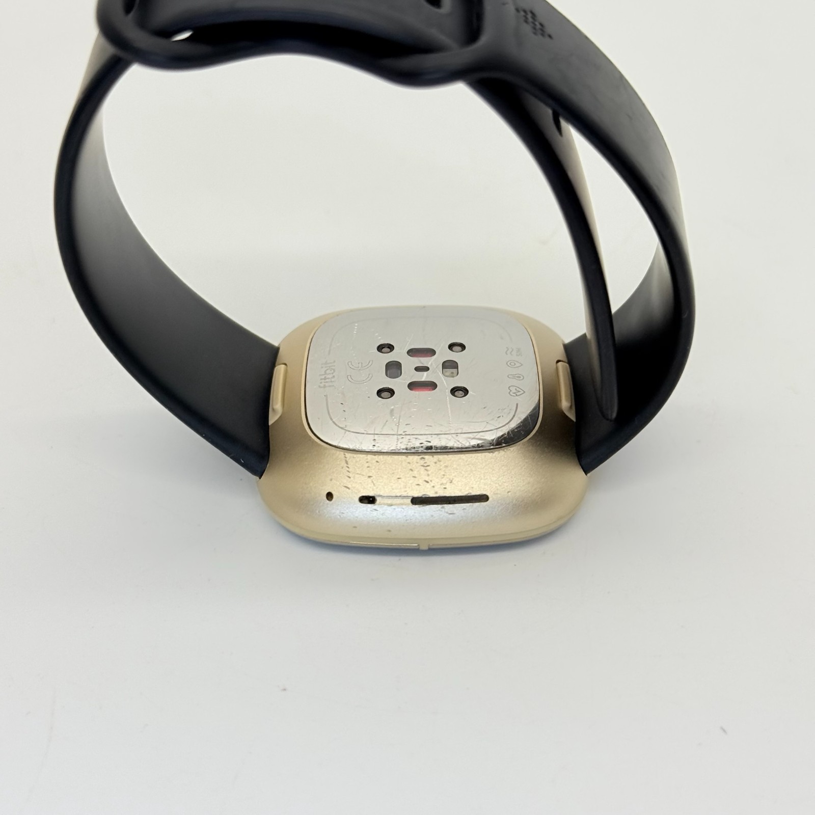 Fitbit Sense Advanced GPS Activity Tracker Smart Watch FB512 GOLD UNIT ONLY!