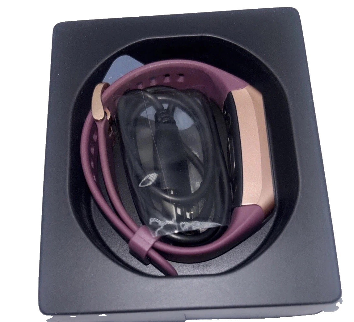 Fit Watch Black 1.10″ Color Display Activity Tracker for Android iOS Purple