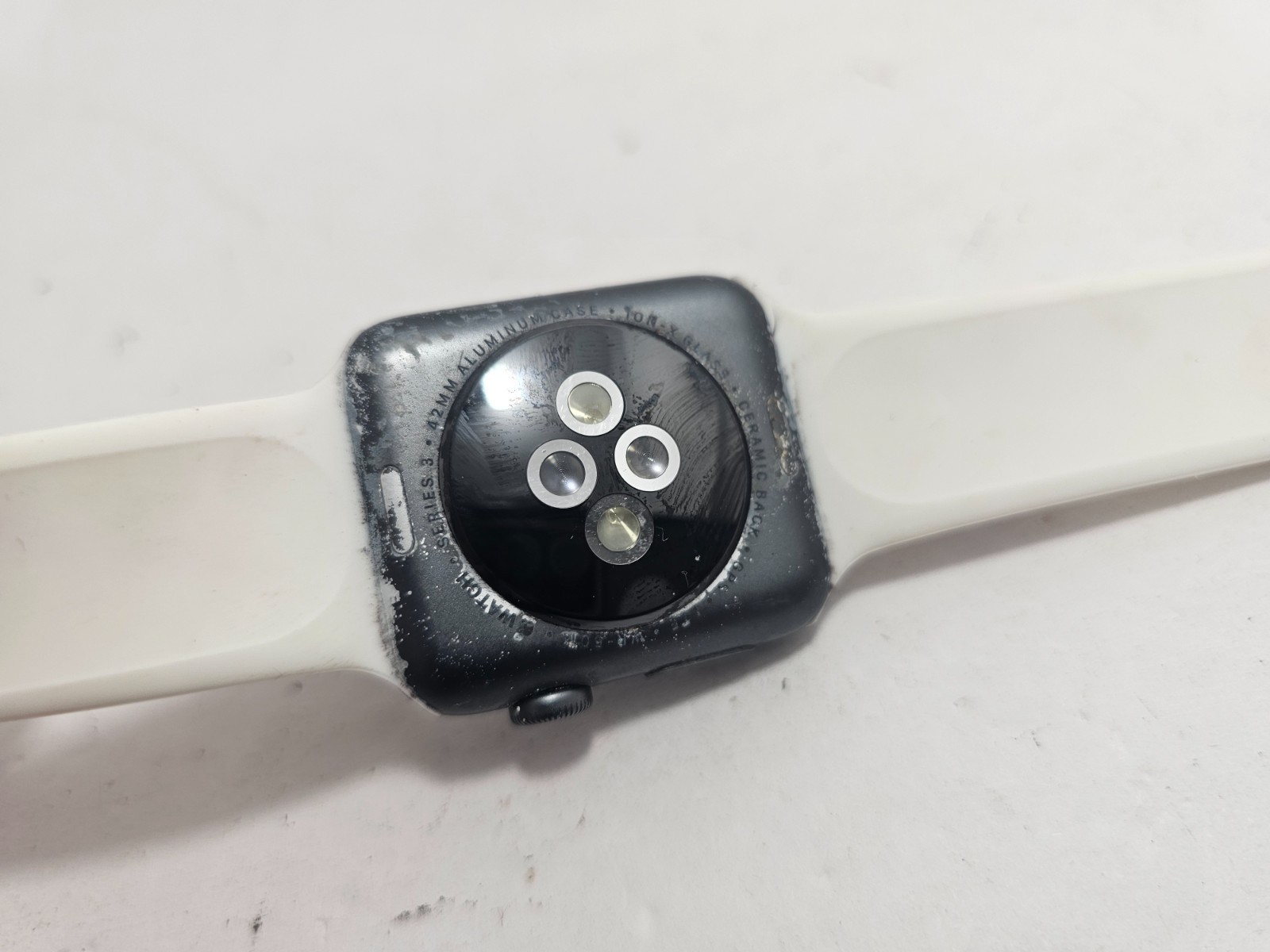 Apple Watch Series 3 42mm Space Gray Aluminum GPS Cellular Custom PARTS & REPAIR