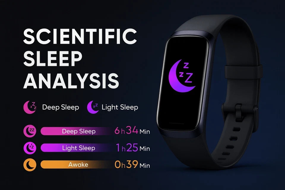 Vital Smart Watch &Fitness Tracker, Heart Rate & Blood Pressure Monitor