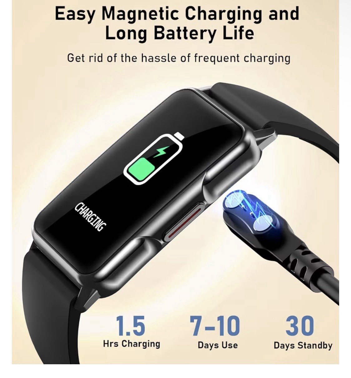 Smart Watch Health Fitness Tracker with 24/7 Heart Rate, Blood Oxygen Pressure