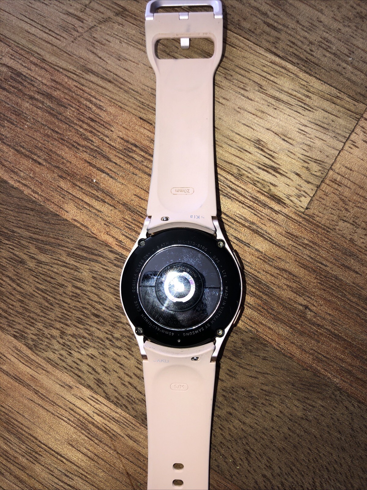 Samsung Galaxy Watch4 SM-R860 40mm Aluminum Case with Sport Band – Pink Gold