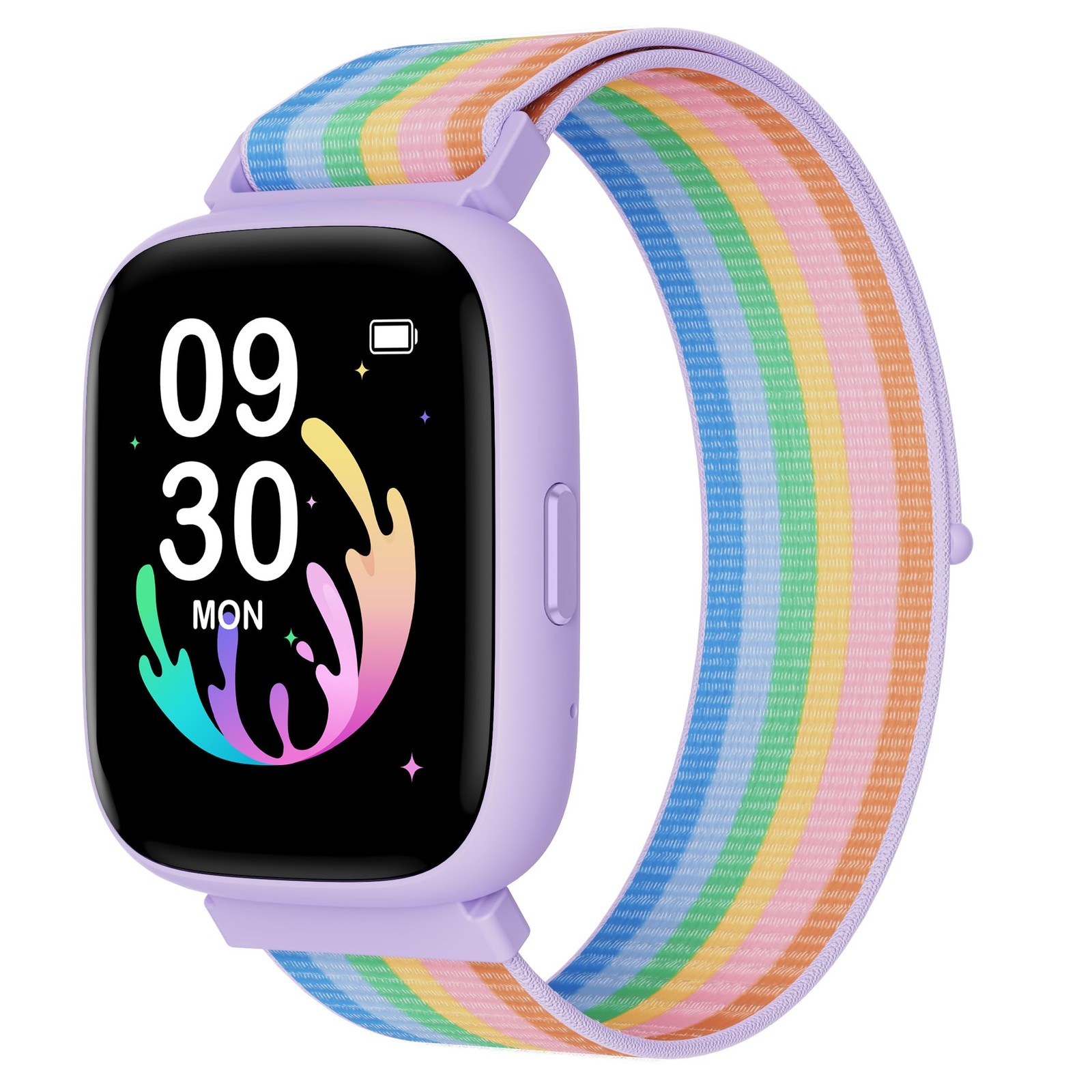 BIGGERFIVE Smart Watch for Kids, 1.8 Fitness Tracker Watch Pedometer, Heart R…