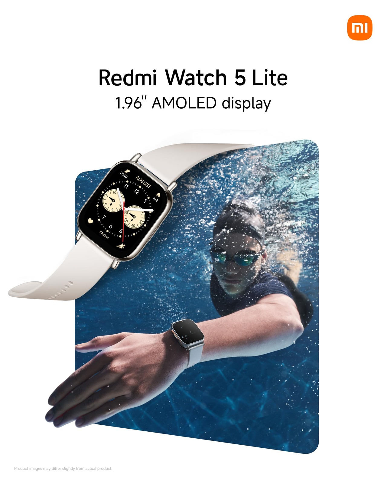Redmi Watch 5 Lite 1.96 AMOLED Display 150 Sports Modes Bluetooth Call GPS