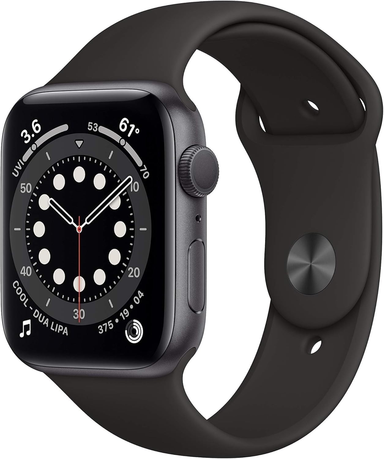 Apple Watch Series 6 44mm Space Gray – GPS – Refurbed (Like New) – In Box