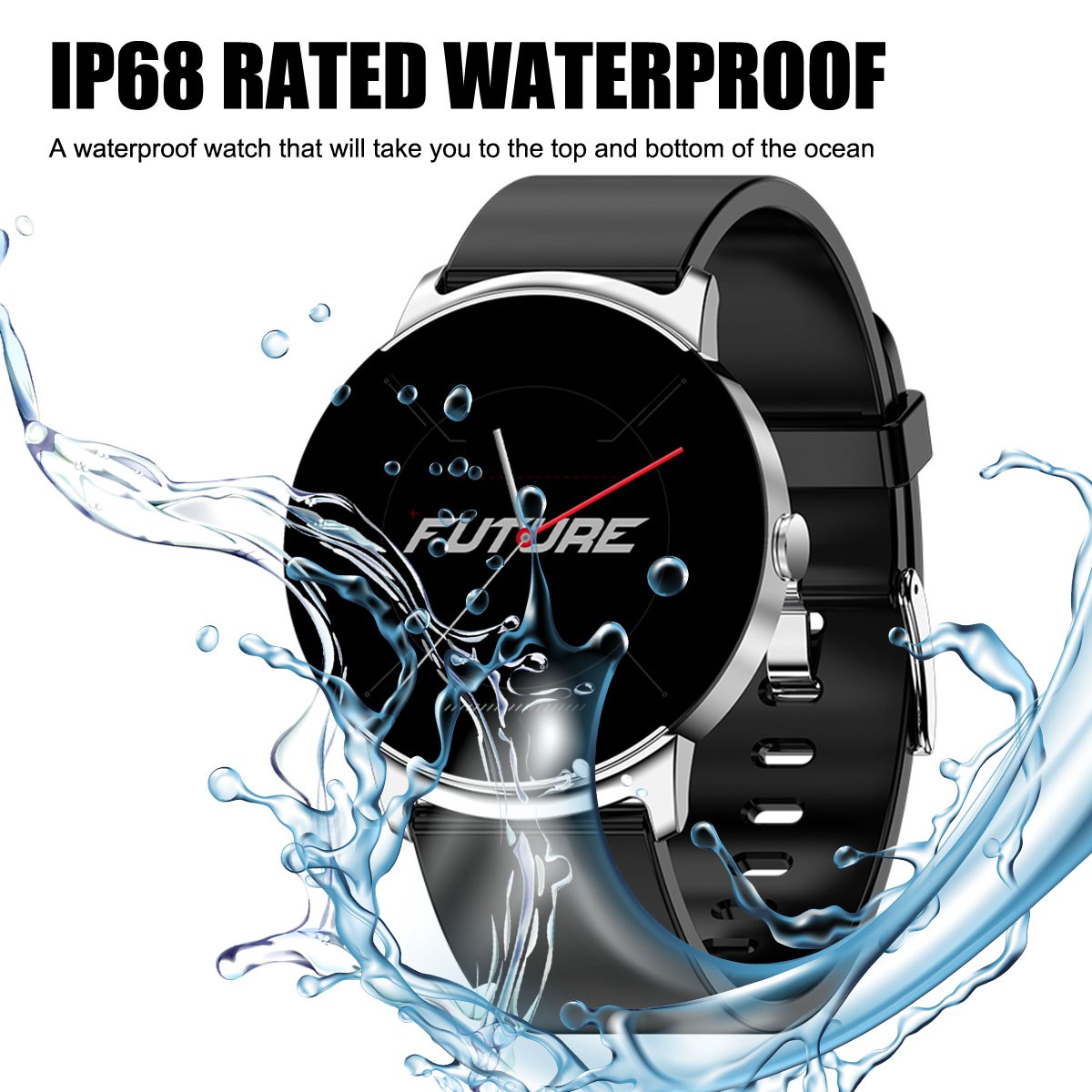 NFC Smart Watch BT Call Body Temperature Blood Oxygen Heart Rate Monitoring