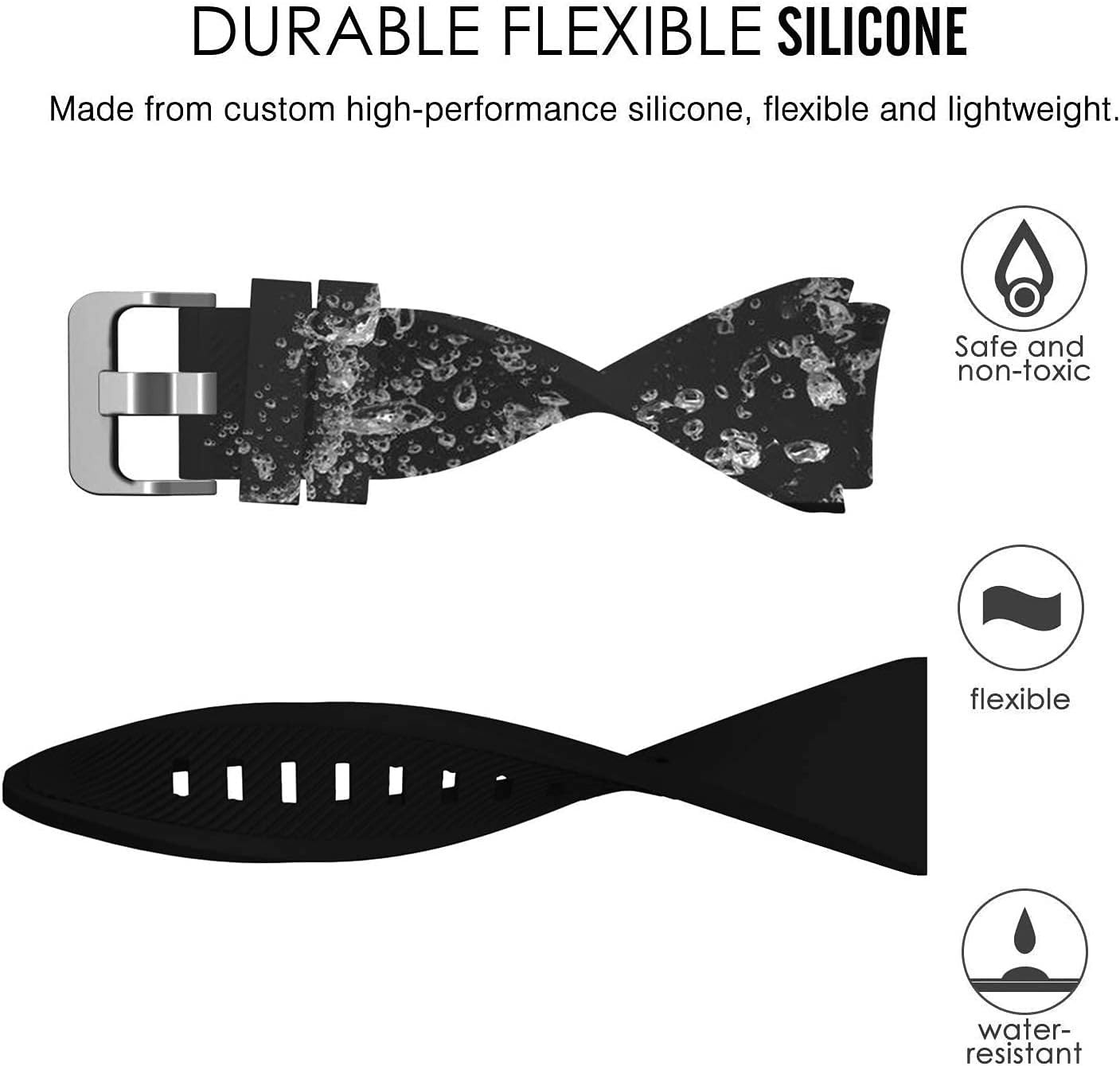 Sports Silicone Wristband Replacement for Samsung Gear S3 Frontier/Classic Watch