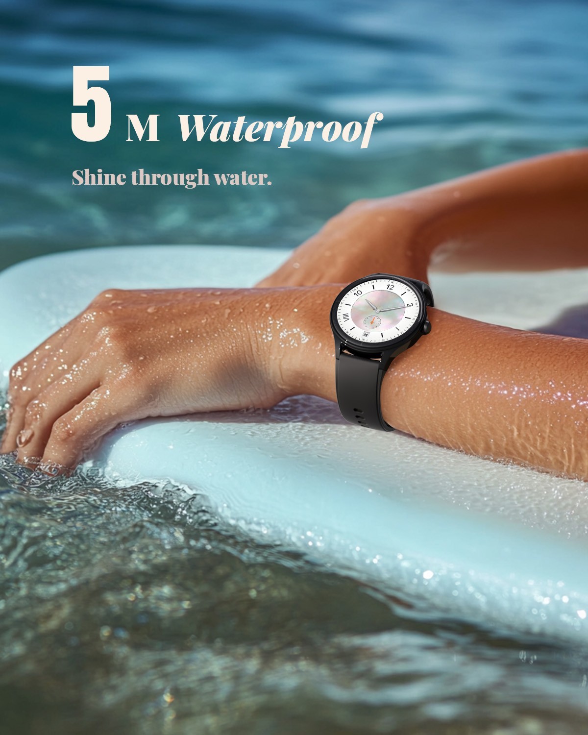 TOOBUR Smart Watch For Men/Women, Waterproof Smartwatch Bluetooth iPhone IOS