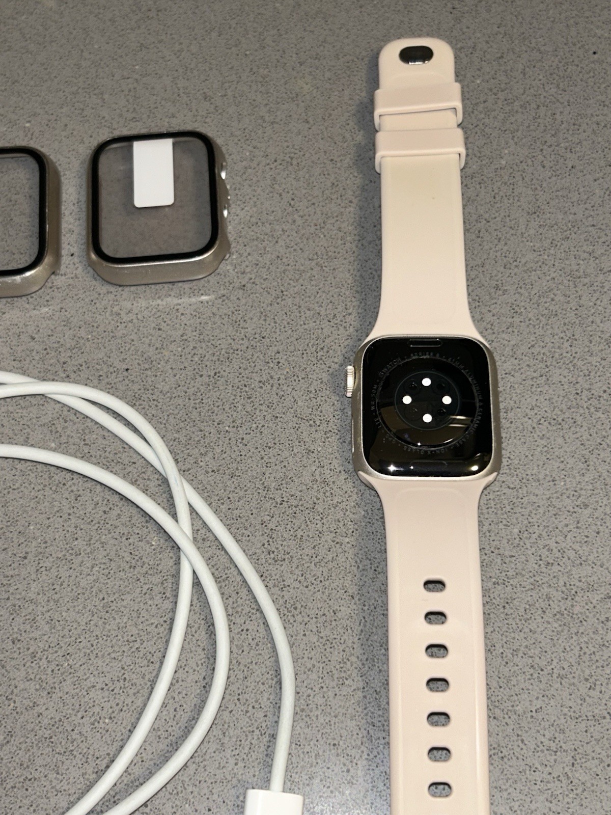 Apple Watch Series 8 Cellular WiFi 41mm Rose Gold Stainless Steel EXCELLENT